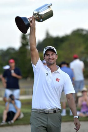 "I really wanted it bad. I felt incredible support from the crowd": Adam Scott
