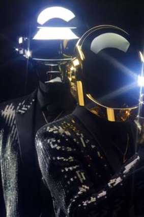 Daft Punk: The duo are never seen without their helmets.