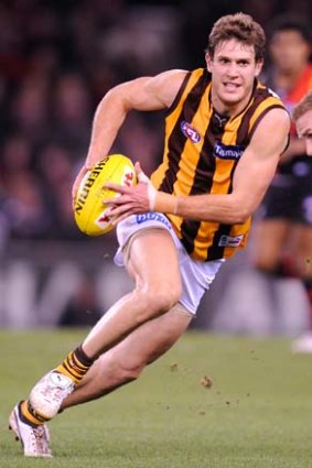 Grant Birchall is a driving force for the Hawks.
