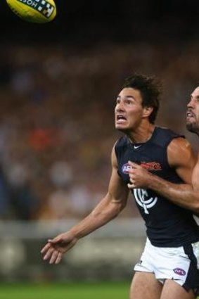 Troy Menzel says he will definitely be staying at Carlton.