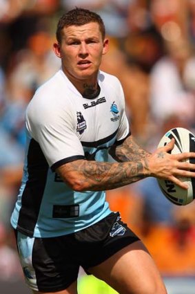 Six appeal ... Todd Carney's early-season form for the Sharks has given him the edge over incumbent Jamie Soward.