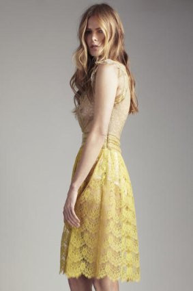 Another Collette Dinnigan lace dress.