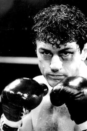 Robert De Niro in Raging Bull.