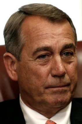 Republican Speaker of the House John Boehner: "It's not like we haven't seen this problem coming for over a year. They're 100 miles from Baghdad, and what's the president doing? Taking a nap."