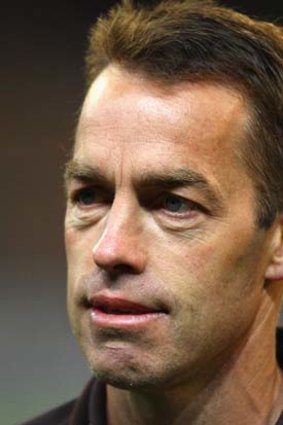 Alastair Clarkson of the Hawks: "It's a bit tougher when you play sides that haven't got history in the competition."