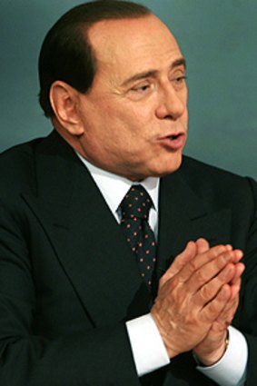 Silvio Berlusconi ...alleged  bedroom footage.