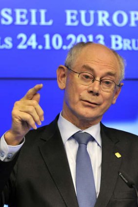 EU president Herman Van Rompuy.