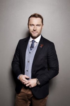 Raising funds for the Cancer Council: Ronan Keating.