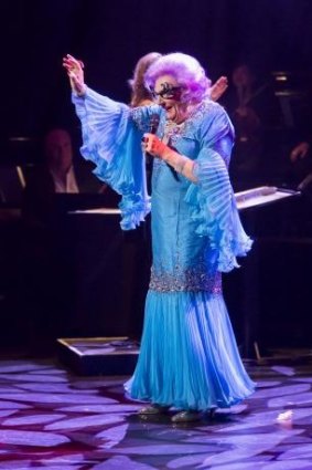 Dame Edna comes out of retirement (again) to steal the show on the opening night of the Adelaide Cabaret Festival.
