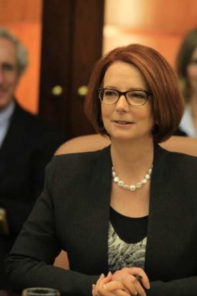 Not in the game, still copping the blame: Julia Gillard.