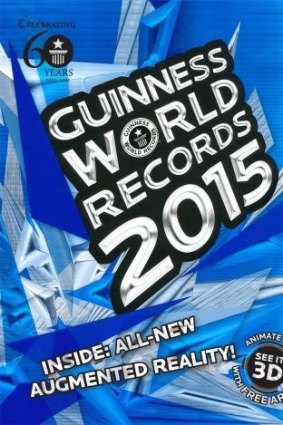 Weird and wonderful: <i>Guinness Book of Records 2015</i>.