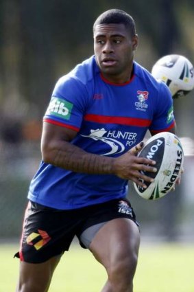 Brotherly love: Kevin Naiqama will link up with his brother Wes at the Panthers.
