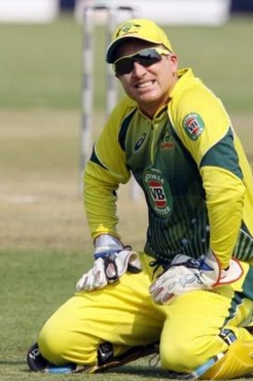 Brad Haddin says a couple of bumbling performances in a one-day tri-series in Harare do not mean the wheels have fallen off.