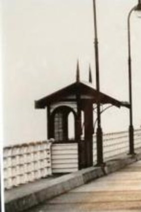 The classic photograph of St Kilda pier in Sue Ellen Shook's parents' home.