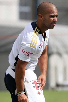 Out for six months: Injured J.P. Duminy.