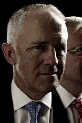 Twitter tiff: Malcolm Turnbull and Kevin Rudd.
