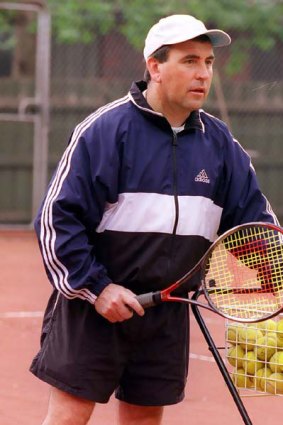 Tennis coach Phillip Rolls. <i>Picture: John Woudstra</i>