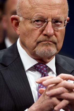 US director of National Intelligence James Clapper.