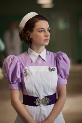 Jessica Raine as Nurse Jenny in <i>Call the Midwife</i>.