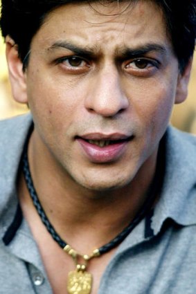 Airport bugbear ... Bollywood star Shah Rukh Khan