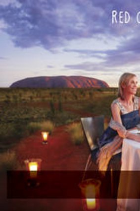An image of Uluru from the latest campaign to woo more Asian tourists to Australia.