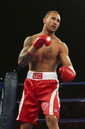 Quade Cooper will take on Warren Tresidder at the Brisbane Entertainment Centre on Wednesday night.