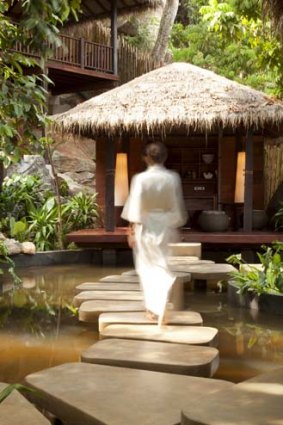 The resort's spa in Koh Pha Ngan.