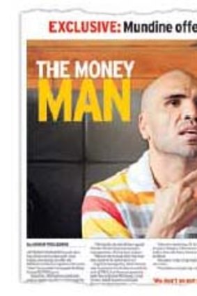 Brother's keeper … Anthony Mundine's 2008 interview.