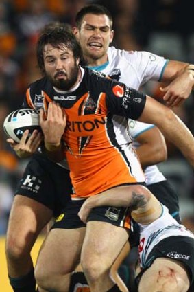 "They'll be the youngest pairing I've put on the field for a long, long time, if not the youngest pairing" ... Wests Tigers coach Tim Sheens.