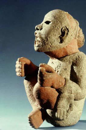 Stone killer: Aztec deity Xipe Totec ("the flayed one"), to whom human sacrifices were made.