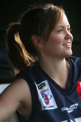 Number one draft pick Daisy Pearce.