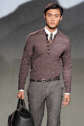 Fine fabrics ... Zegna is one of the largest buyers of merino wool in the world.
