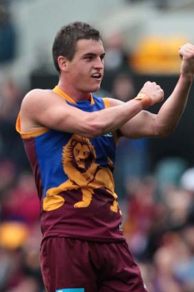 Tom Rockliff shows there's still plenty of fight in the Lions.