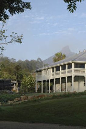 Country fare … Mavis's Kitchen, near Mount Warning, offers fine food in an even finer setting.