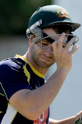 Unbreakable: Phillip Hughes is still hungry for a Test berth.