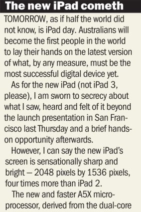 iPad cometh.