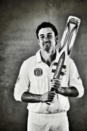 Putting a positive spin on prospects: Ed Cowan has had plenty of time to work on his batting technique.