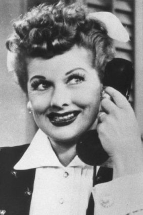 Lucille Ball in <i>I Love Lucy</i>.