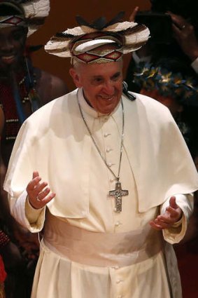 Pope Francis, in Rio de Janeiro, is the most influential world leader on Twitter.