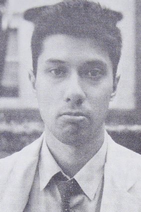 Suresh Nair's 1991 Sydney University yearbook photo.