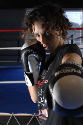 Boxer Bianca Elmir.