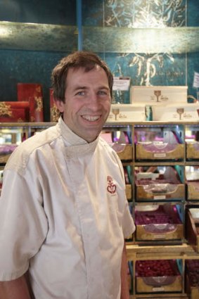 Chocolatier Christophe Meyer.  Photo: Ewen Bell