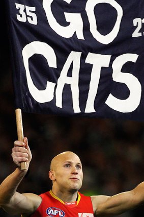Gary Ablett hopes his old team wins its third flag in five years. <i>DIGITALLY ALTERED IMAGE</i>