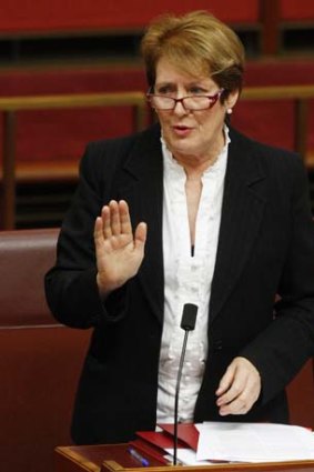 Former Victorian senator Judith Troeth.