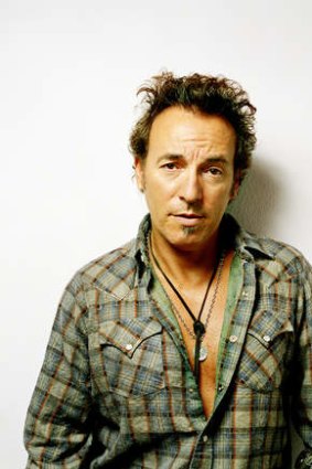 Global hero ... Bruce Springsteen's songs of small town life resonate with audiences internationally.