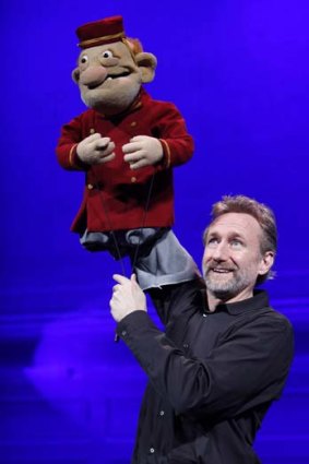 Brian Henson in action.