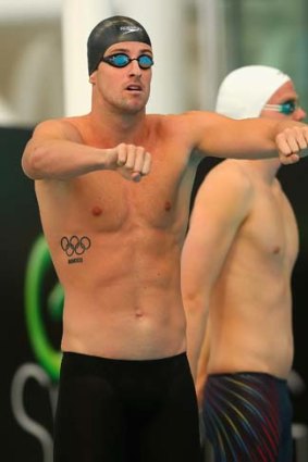 Getting into things slowly: James Magnussen.