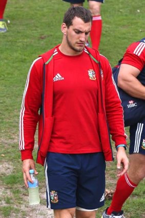Out of the Test: Sam Warburton.