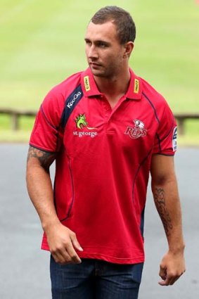 Quade Cooper ... wants to let his rugby do the talking.