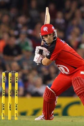 Aaron Finch's mighty 84 not out for the Melbourne Renegades was not enough to halt the Stars storming to their target of 164 with nine wickets and 22 balls to spare.